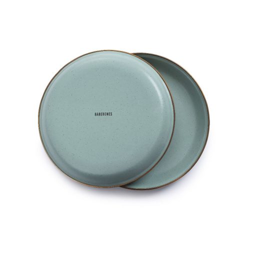 BAREBONES - PLATE/ENAMEL/SET 2 PCS GREEN 27CM - Afbeelding 8