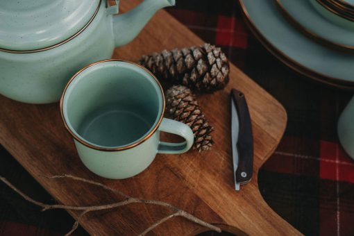 BAREBONES - CUP/ENAMEL/SET 2 PCS GREEN - Afbeelding 4