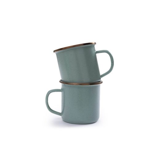 BAREBONES - CUP/ENAMEL/SET 2 PCS GREEN - Afbeelding 7