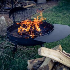 BAREBONES - COWBOY FIRE PIT GRILL SYSTEM SMALL 23" - Afbeelding 4