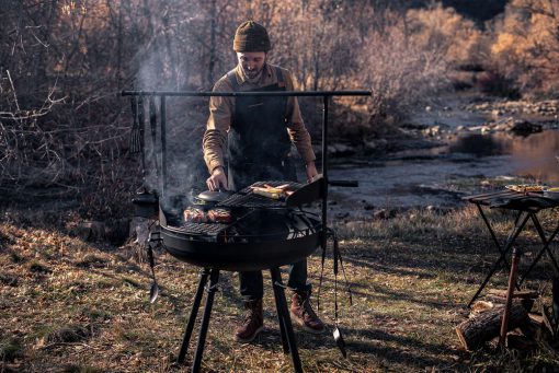 BAREBONES - COWBOY FIRE PIT GRILL GRATE 30" - Afbeelding 4