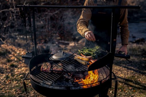 BAREBONES - COWBOY FIRE PIT GRILL GRATE 30" - Afbeelding 3