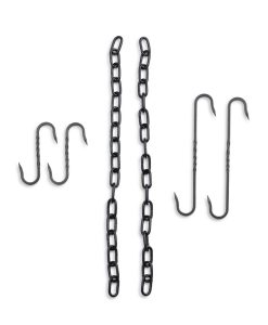 BAREBONES - COWBOY COOKING S-HOOK SET-2ST