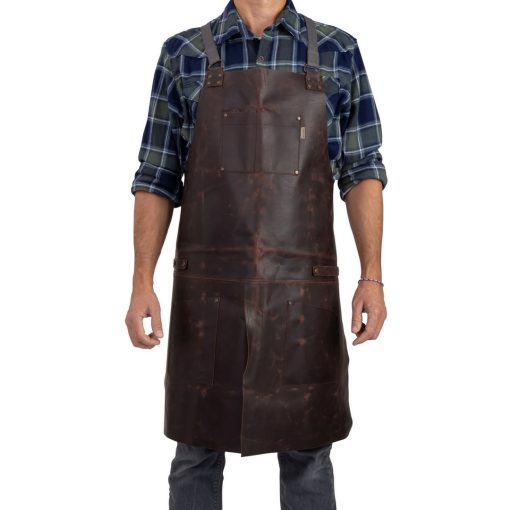 BAREBONES - TRADESMAN LEATHER APRON - Afbeelding 3