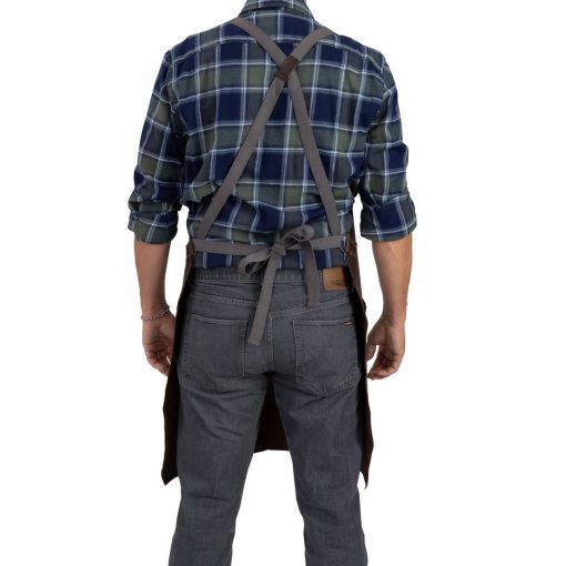 BAREBONES - TRADESMAN LEATHER APRON - Afbeelding 2