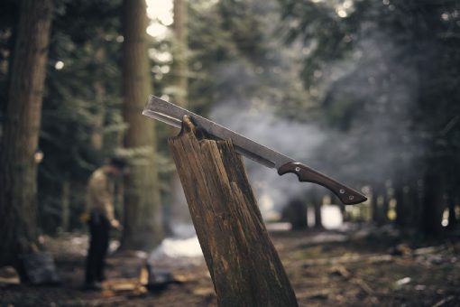 BAREBONES - JAPANESE NATA AXE w/SHEATH - Afbeelding 2