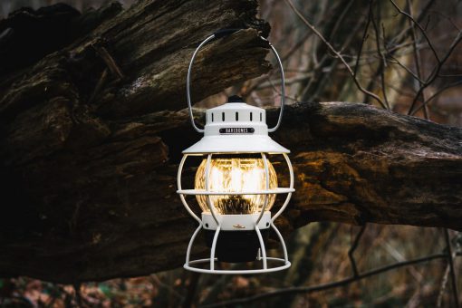 BAREBONES - RAILROAD LANTERN VINTAGE WHITE - Afbeelding 3