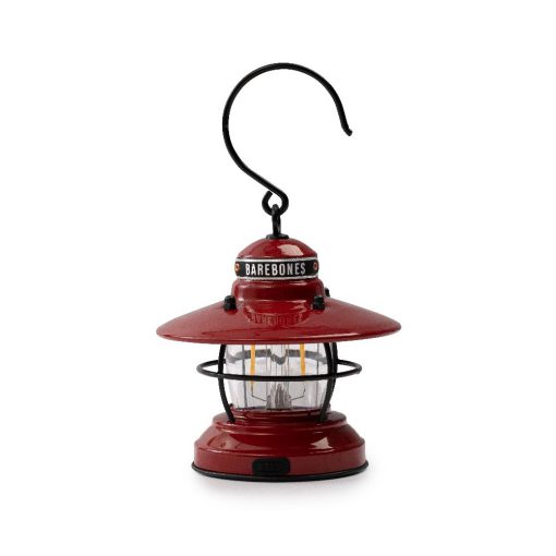 BAREBONES - MINI EDISON LANTERN RED