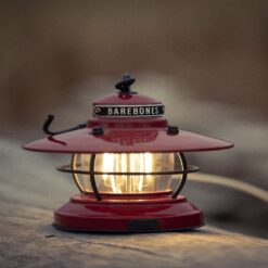 Alternative view of BAREBONES - MINI EDISON LANTERN RED