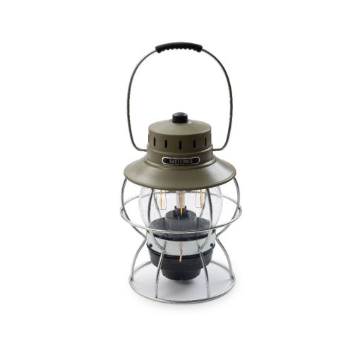 BAREBONES - RAILROAD LANTERN OLIVE