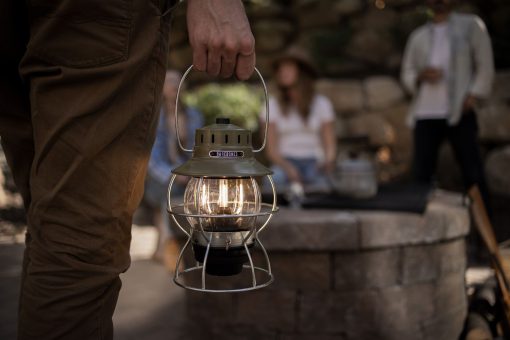 BAREBONES - RAILROAD LANTERN OLIVE - Afbeelding 2