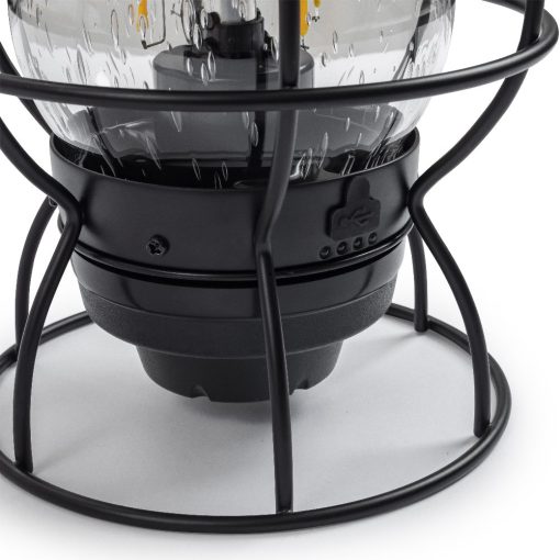BAREBONES - RAILROAD LANTERN GREY - Afbeelding 6