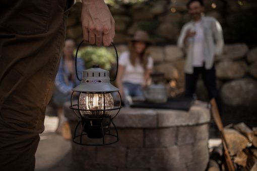 BAREBONES - RAILROAD LANTERN GREY - Afbeelding 3