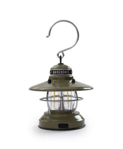BAREBONES - MINI EDISON LANTERN OLIVE