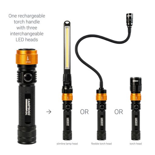 All 4 Adventure CampBoss4x4 3-in-1 Boss Torch
