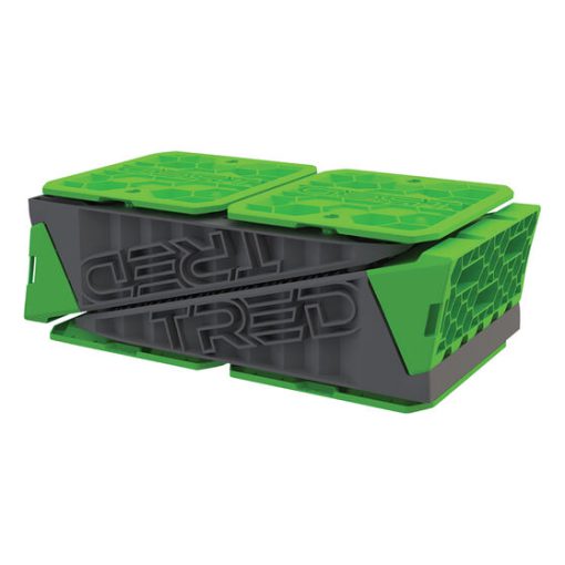 TRED GT DELUXE wiel levelling blokken met keg set (grijs-groen) - Afbeelding 4
