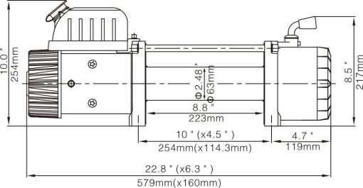 Runva Winch - EWX12000 serie - Afbeelding 2