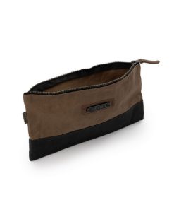 BAREBONES - NEELUM SMALL ZIPPER POUCH KHAKI