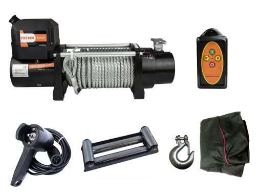 Presko Winch - PEW12000 12V Steel Cable - Afbeelding 5