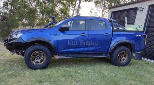 Spatbord verbreders Isuzu D-max 2020+ - 65mm breed - Afbeelding 2