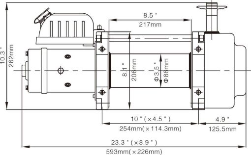 Runva Winch - EWN15000 serie - Afbeelding 3