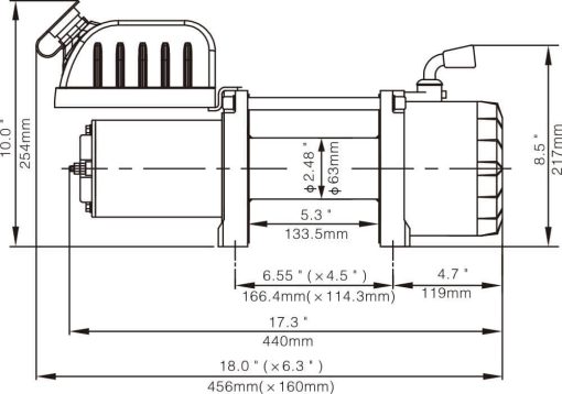 Runva Winch - EWX5000 serie - Afbeelding 2