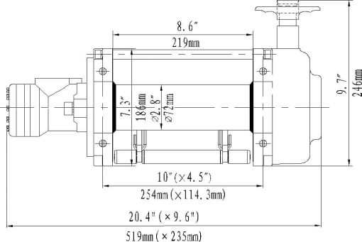 Runva Winch - HWN11000YD serie - Afbeelding 2
