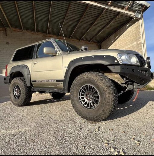 Spatbord verbreders voor Nissan Patrol Y61 - 70 mm breed - 2 deurs