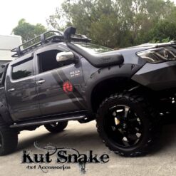 Spatbord verbreders voor Toyota Hilux 2012-2015 monster (face-lift) - 95 mm breed - Front only - Afbeelding 3