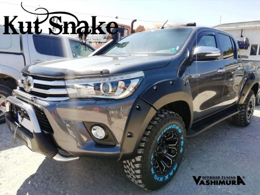 Spatbord verbreders voor Toyota Hilux (Rocco) 2022+ - 75mm breed
