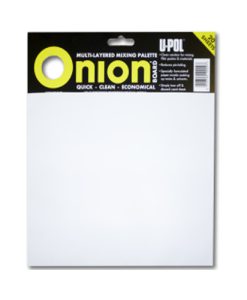 U-POL - Onion Board Multi-Layered Mixing Palette