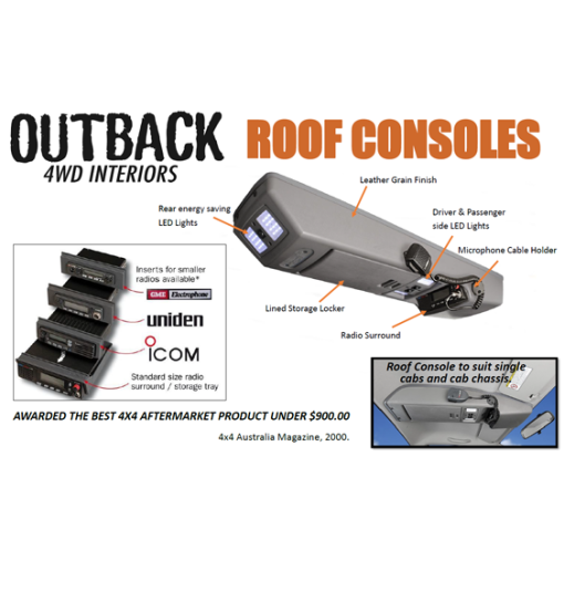 OUTBACK ROOF CONSOLE TOYOTA HILUX DOUBLE CAB / EXTRA CAB 2015 - 2021 - Afbeelding 9