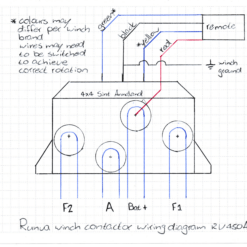 Alternative view of Runva Winch - Electric Winch Relay Contactor 12V 450A