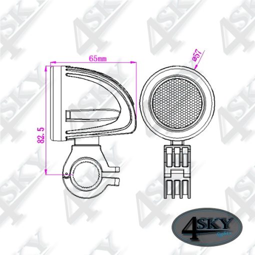 4SKY - Bracket SK-01 en SK-02 op=op - Afbeelding 2