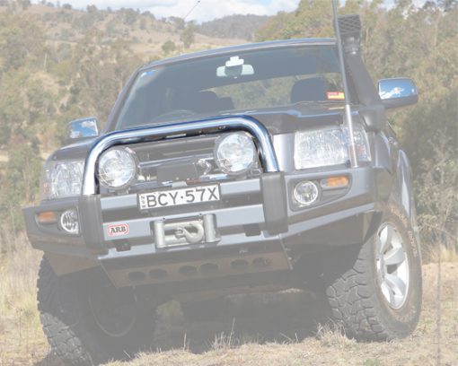 ARB Sahara Bumper - Ford Ranger 2007-2011 Polished Centre Tube