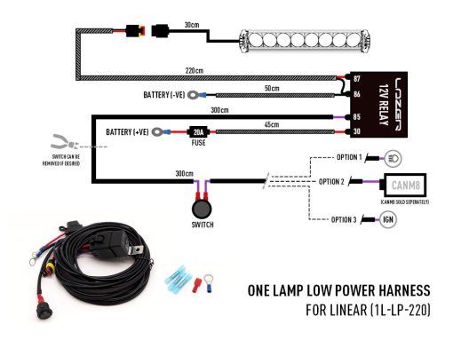 Lazer Lights - Land Rover Defender (-2018) Roof Kit - Afbeelding 11