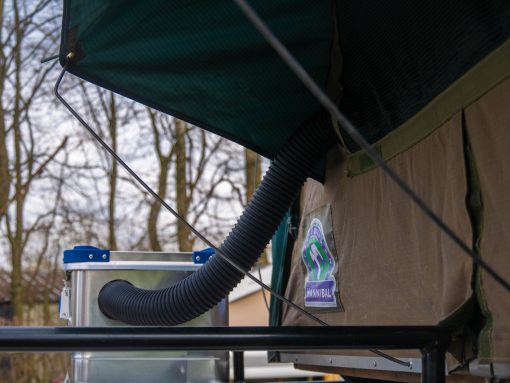 Roverland - 2kW Mobile Roof Top Tent Heater - Afbeelding 4