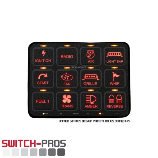 Switch-Pros - RCR-Force® 12 Switch Panel