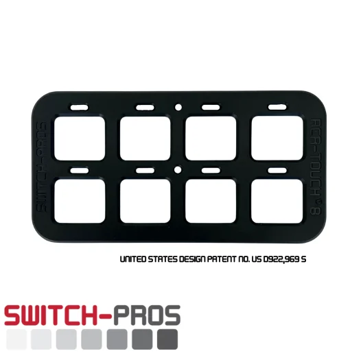 Switch-Pros - RCR-Force® 8 Switch Panel Bezel