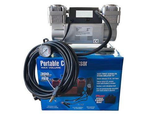 XtremeTerrain - Twin Cylinder Air Compressor 300L/M 12V - Afbeelding 2