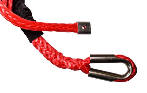 Runva Winch - Synthetic Winch Rope 12mmx25m / Red - Afbeelding 2