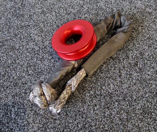 12mm Softshackle with aluminum snatch ring