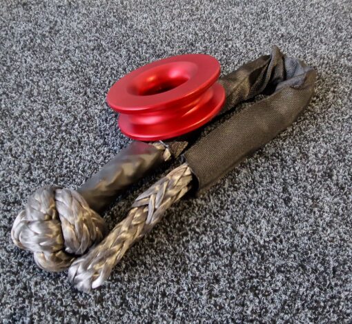 12mm Softshackle with aluminum snatch ring - Afbeelding 3
