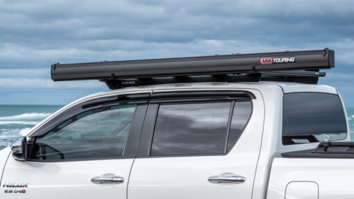 ARB - Black Aluminium Encased Awning 2.0x2.5m - with Light Kit