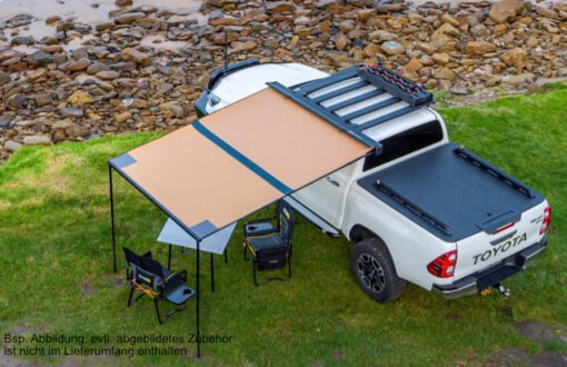 ARB - Black Aluminium Encased Awning 2.0x2.5m - with Light Kit - Afbeelding 2