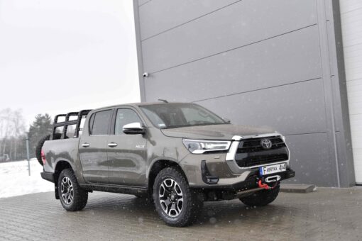 F4X4 - SLIM-LINE VOORBUMPER TOYOTA HILUX REVO 2020- - Afbeelding 5