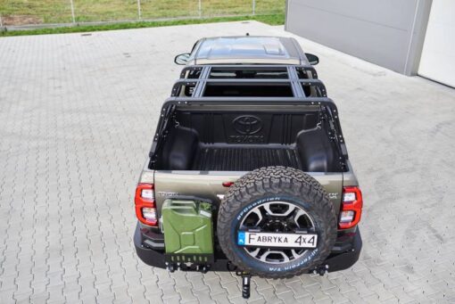 F4X4 - ALUMINIUM PANEEL VOOR BED RACK TOYOTA HILUX REVO 2020- - Afbeelding 3