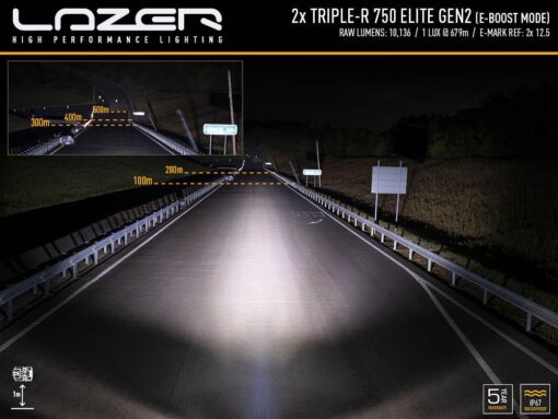 Lazer Lights - Toyota Hilux GR Sport (2023+) Grille Kit - Afbeelding 7