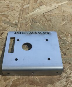 Switch-Pros - Stainless Steel bracket for 12 switch panel w/ logo - Classic