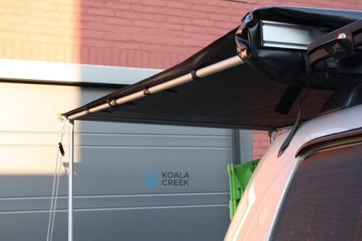 KOALA CREEK® - 2 delige aluminium luifel dak dragerstang tot. 250 cm. horizontaal